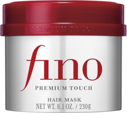 Picture of Fino Premium Touch Hair Mask, Deep Repair Japanese Hair Treatment, 8.1 oz | 8 Serum Ingredients, For Dry & Damaged Hair, Silky-Smooth & Hydrated Finish