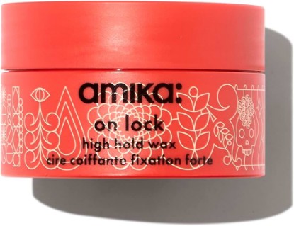 Picture of amika on lock high hold hair wax