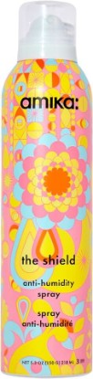 Picture of amika the shield anti-humidity spray | lightweight, invisible heat protection spray, contains UV filters, for smooth, frizz free hair
