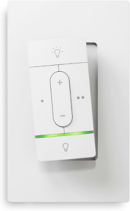 Picture of Nanoleaf Wireless Smart Switch, Motion Sensor Light Switch with Dimmer | Smart Push Button, 2 Configurable Side Buttons with Up to 6 Custom Actions, Compatible with Alexa, SmartThings