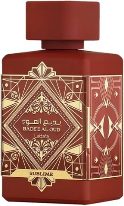 Picture of Lattafa Bade'e Al Oud Sublime - Tropical, Fruity, Fresh, Vanilla - Eau de Parfum Long-Lasting Fragrance for Unisex, 3.40 Ounce / 100 ml