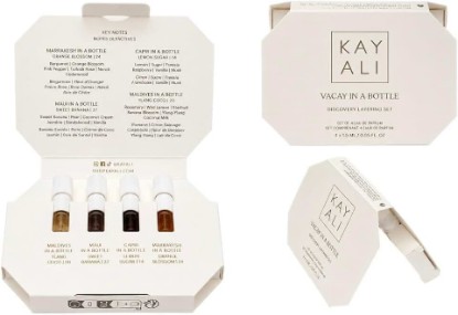 Picture of KAYALI VACAY IN A BOTTLE Discovery Sample Set EDP 1.5 ml / 0.05 Fl Oz Perfume Sample (Pack of 4 vials)