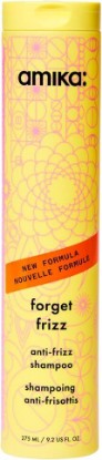 Picture of amika forget frizz anti-frizz shampoo | smoothing, humidity protection, up to 72 hour frizz control [Amazon-developed Certification] Compact by Design