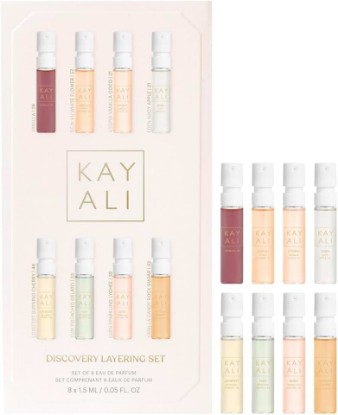 Picture of Huda KAYALI Beauty Discovery Perfume Layering Gift Set of 8 Eau De Parfum Samplers (8 x 1.5 mL)