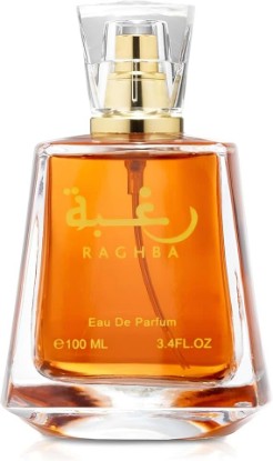 Picture of Lattafa Raghba 2-piece Set for Unisex (3.4 Oz Eau de Parfum Spray + 1.7 Oz Perfumed Deodorant Spray)