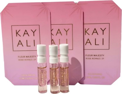 Picture of KAYALI FLEUR MAESTY Rose Royal 31 Sample EDP 1.5 ml / 0.05 Fl Oz Perfume Sample (Pack of 3) - 5931 | 0.05 Fl Oz, Perfume Sample, 5931