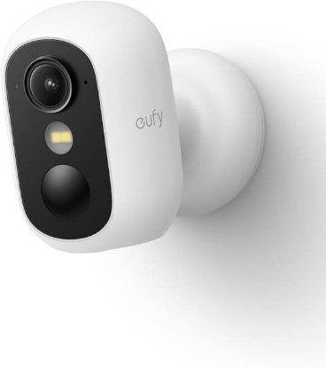 Picture of eufy Security eufyCam C35, Wireless Security Camera, Outdoor and Indoor | Magnetic Mount, Color Night Vision, Local Storage, No Monthly Fee, IP67, Supports Solar Panel, White