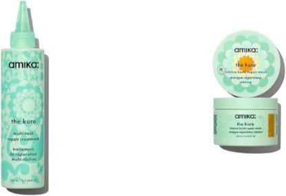 Picture of amika 6.7Fl oz multi-task repair treatment + 250ml intense bond repair mask