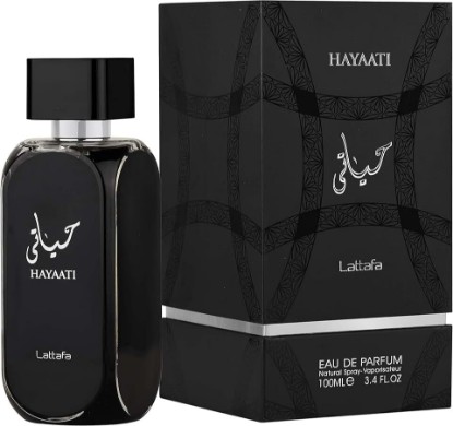 Picture of Lattafa Perfumes Hayaati Eau de Parfum Spray for Men, 3.4 Ounce