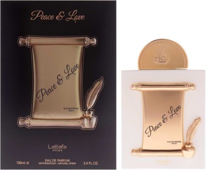 Picture of Lattafa Pride Peace & Love for Unisex Eau de Parfum Spray, 3.4 Ounce / 100 ml