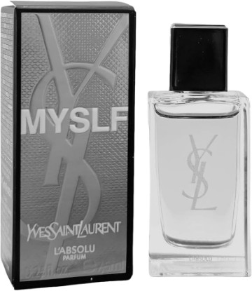 Picture of Yves Saint Laurent MYSLF L'ABSOLU PARFUM YSL Men ABSOLU Perfume MINI SMALL TRAVEL SIZE Splash On 7.5 ml / 0.25 Fl oz - 9483