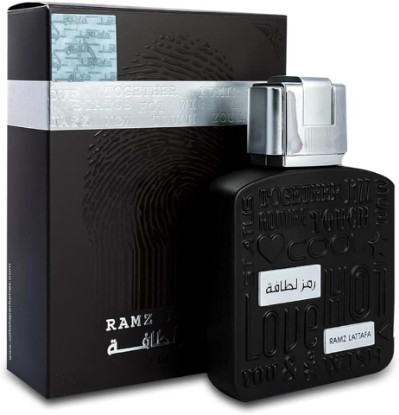 Picture of Lattafa Ramz Silver for Unisex Eau de Parfum Spray, 3.4 Ounce / 100 ml