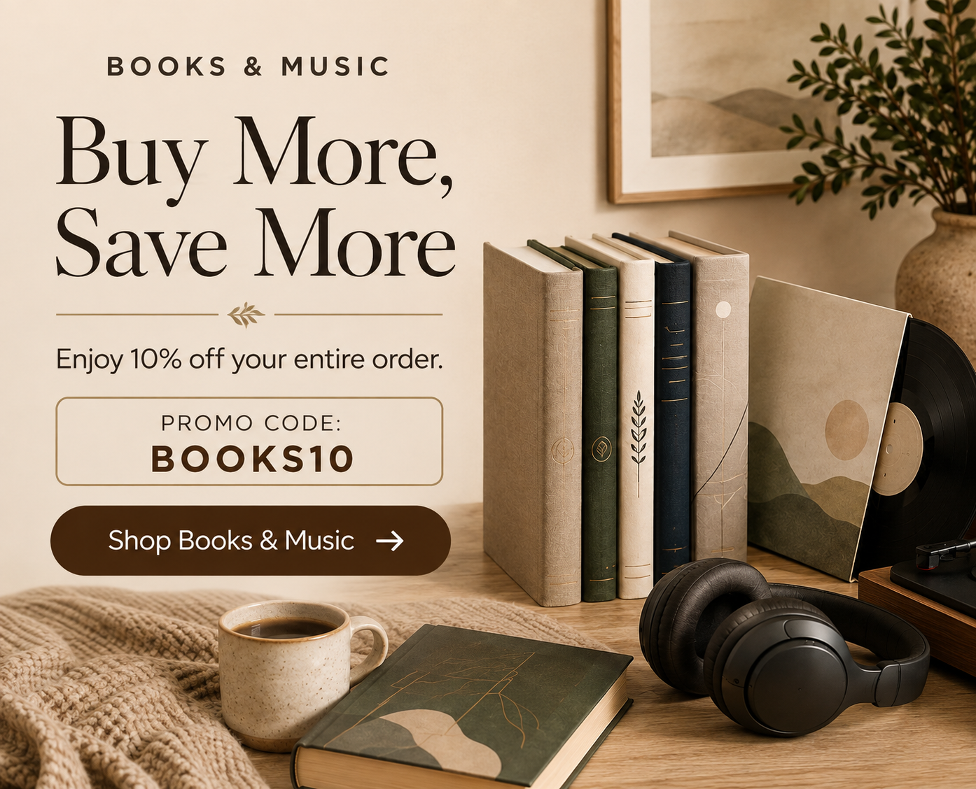 Books & Music 2 Campaign