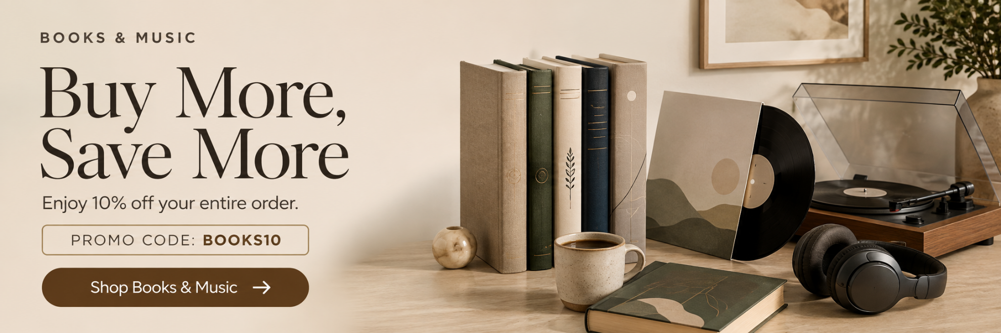 Books & Music 2 Campaign