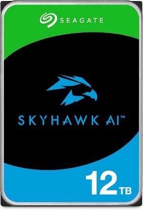 Picture of Seagate Skyhawk AI 12TB Video Internal Hard Drive HDD – 3.5 Inch SATA 6Gb/s 256MB Cache for DVR NVR Security Camera System with in-House Rescue Services – Frustration Free Packaging (ST12000VE003)