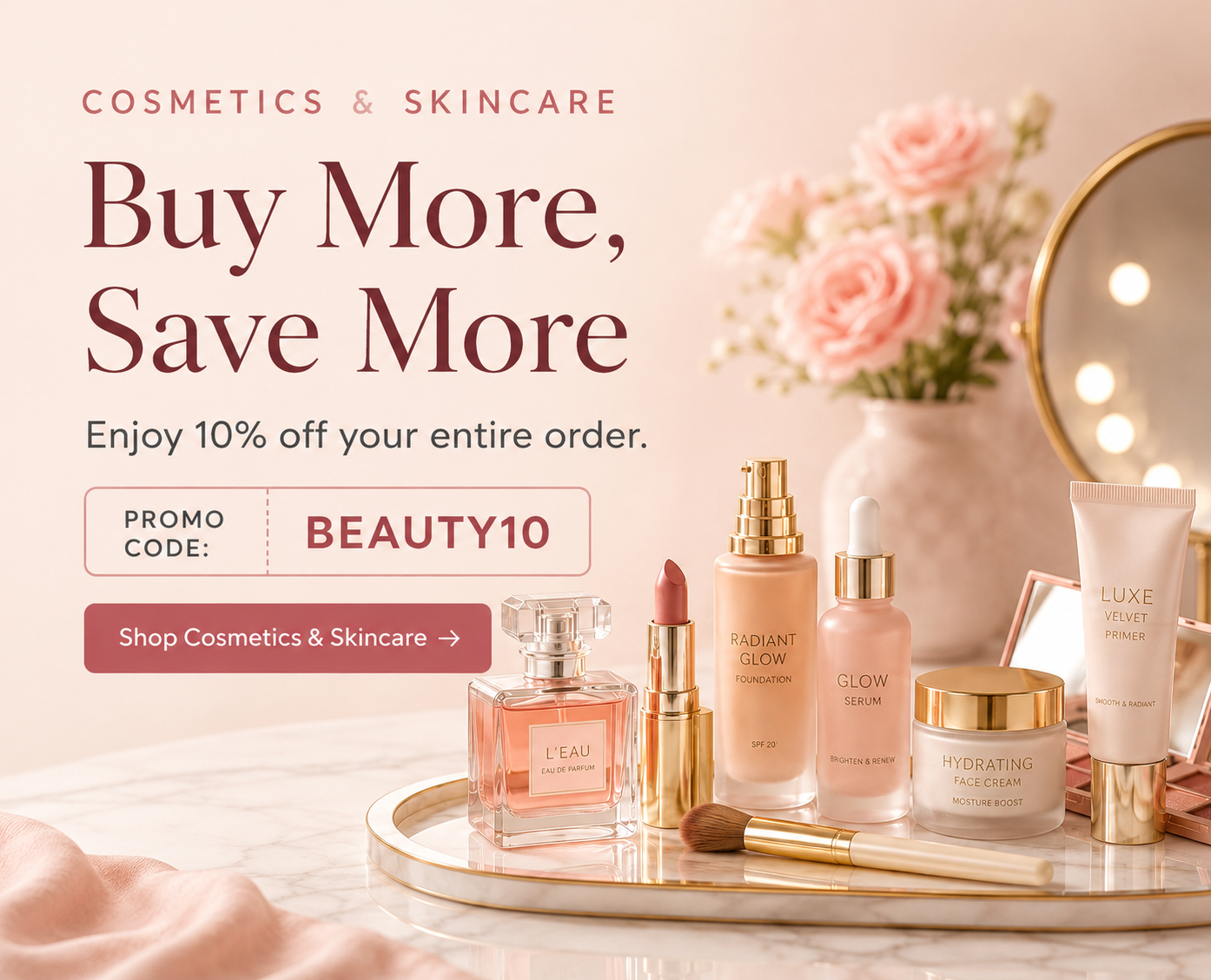 Cosmetics & Skincare 2 Campaign