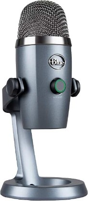 Picture of Logitech for Creators Blue Yeti Nano USB Microphone for Gaming, Streaming, Podcasting,Twitch, YouTube, Discord, Recording for PC and Mac, Plug & Play - Shadow Grey