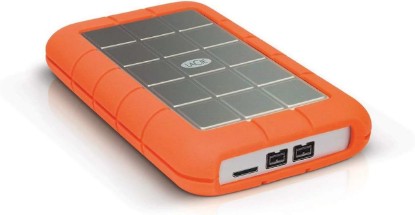 Picture of LaCie Rugged Triple 1TB External Hard Drive Portable HDD – USB 3.0 FireWire 800 compatible for Mac and PC Computer Desktop Workstation Laptop (STEU1000400)
