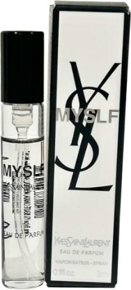 Picture of YVES SAINT LAURENT YSL Men MYSLF SPRAY Perfume MINI SMALL TRAVEL SIZE 3 ml / 0.1 Fl oz, Black