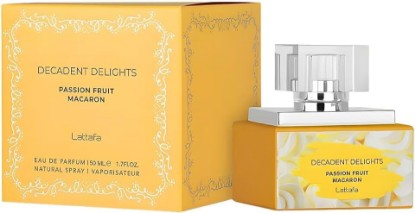 Picture of Lattafa Decadent Delights Macaron Passion Fruit 50ml 1.7fl.oz (PASSION FRUIT)