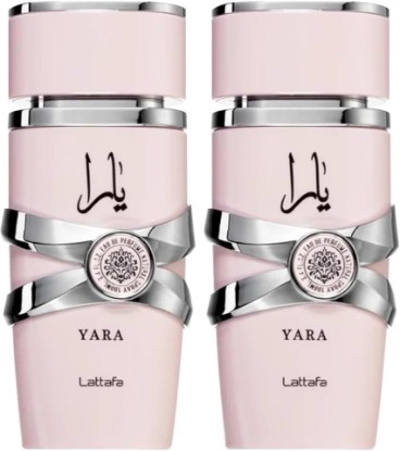 Picture of Lattafa Yara for Women Eau de Parfum Spray, 3.4 Ounce (Pack of 2)