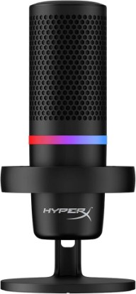 Picture of HyperX DuoCast – RGB USB Condenser Microphone for PC, PS5, PS4, Mac, Low-profile Shock Mount, Cardioid, Omnidirectional, Pop Filter, Gain Control, Gaming, Streaming, Podcasts, Twitch, YouTube, Discord