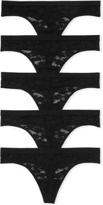 Picture of Victoria's Secret PINK Women's Lace Thong Underwear