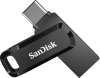 Picture of Sandisk 256GB Ultra Dual Drive Go USB Type-C Flash Drive, Black - SDDDC3-256G-GAM46​