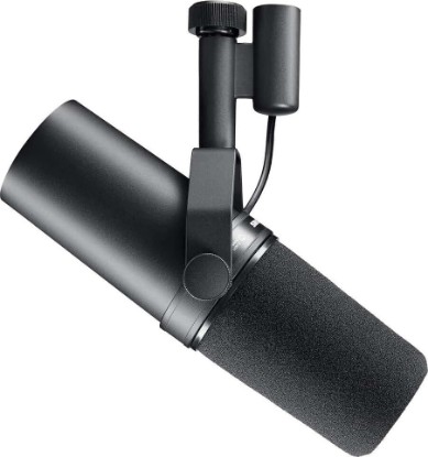 Picture of Shure SM7B Dynamic Vocal Microphone for Podcasting & Streaming | XLR studio dynamic mic for broadcast, podcast, recording, gaming and streaming; smooth warm vocals, rugged build