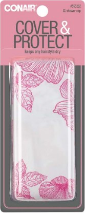Picture of Conair Styling Essentials Bouffant Shower Cap Assorted Color 0.8 Oz, 1 Count