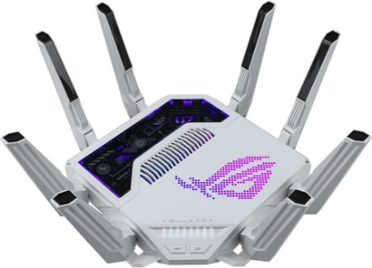 Picture of ASUS GT-BE19000AI Tri-Band WiFi 7 AI Gaming Router - 10G, AI Game Boost