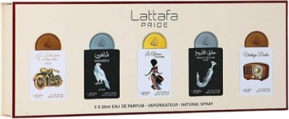 Picture of Lattafa Giftset Collection Eau De Parfum | Musk, Amber, Woody, Fruity | Long-Lasting Perfume Fragrance