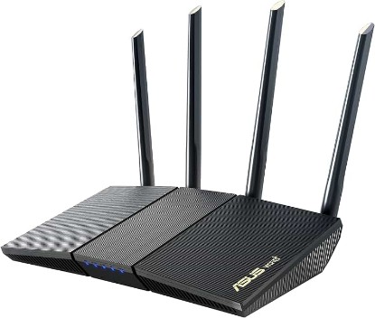 Picture of ASUS RT-AX1800S Dual Band WiFi 6 Extendable Router, Subscription-Free Network Security, Parental Control, Built-in VPN, AiMesh Compatible, Gaming & Streaming, Smart Home