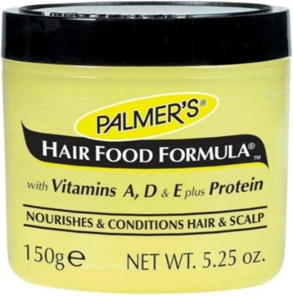 Picture of Palmer's Hair Food Formula, Nourishing Scalp Conditioner (5.25 Oz) | Nourishes and Conditions Hair and Scalp, Helps Strengthen the Follicle for Healthy Growth. Restores Sheen to Lifeless Locks