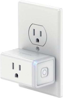 Picture of Kasa Smart Plug Classic 15A, Smart Home Wi-Fi Outlet Works with Alexa & Google Home, No Hub Required, UL Certified, 2.4G WiFi Only, 1-Pack(HS105), White