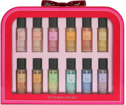 Picture of Victoria's Secret Ultimate Fragrance Exploration Body Mist Set , 0.21 Fl Oz (Pack of 12), Total - 2.5 Fl oz