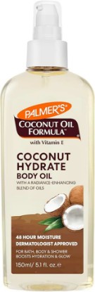 Picture of Palmer's Coconut Body Oil Moisturizer Spray for Dry Skin (5.1 Oz) | A hydrating body oil with Green Coffee Extract to replenish dry skin and deliver 48 hour moisture for radiant skin