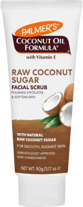 Picture of Palmer's Coconut Sugar Facial Scrub Exfoliator with Chamomile (3.17 Oz) | A face scrub that gently exfoliates away dirt and dead skin cells to reveal softer, calmer skin with a smooth, radiant glow
