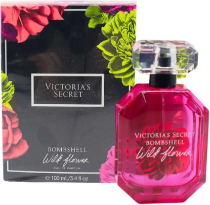 Picture of Victoria's Secret Bombshell Wild Flower Eau De Parfum Spray,3.40 Fl Oz (Pack of 1)