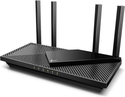 Picture of TP-Link Dual-Band AX3000 Wi-Fi 6 Wireless Gigabit Internet Router for Home | EasyMesh, VPN Clients & Server, HomeShield, OFDMA, MU-MIMO, USB 3.0, Secure by Design - Archer AX55
