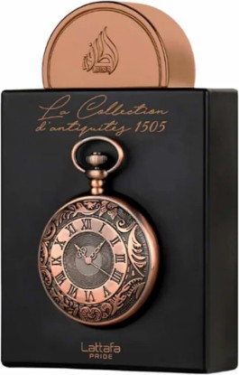 Picture of Lattafa Pride La Collection D'antiquites 1505 (Watch) Eau de Parfum Spray for Unisex, 3.4 Ounce