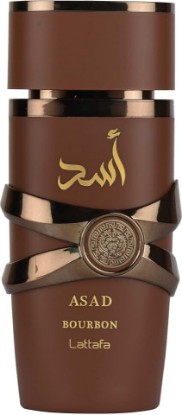 Picture of Lattafa Asad Bourbon for Unisex Eau de Parfum Spray, 3.4 Ounce / 100 ml | for Unisex