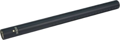 Picture of Rode NTG-3B Shotgun Microphone,Black | RF-bias shotgun microphone with supercardioid pattern and XLR connector for broadcasting, film and news gathering