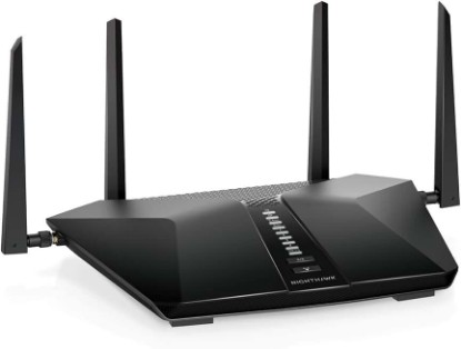 Picture of Netgear NETGEAR RAX50-100NAR Nighthawk 6-Stream AX5400 WiFi 6 Router, Black (Renewed)