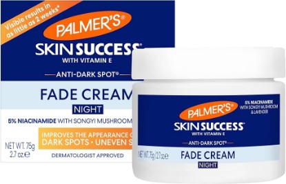 Picture of Palmer's Skin Success Anti-Dark Spot Nighttime Fade Cream (2.7 Oz) | Dark spot corrector with Retinol & Niacinamide to help reduce dark spots, fine lines & wrinkles for a more even skin tone