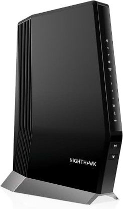 Picture of NETGEAR Nighthawk Cable Modem and WiFi 6 Router Combo (CAX80) - Compatible with All Major Cable Providers incl. Xfinity, Spectrum, Cox - Cable Plans up to 2 Gbps - AX6000 WiFi 6 Speed - DOCSIS 3.1