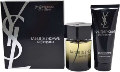 Picture of Yves Saint Laurent La Nuit De L'homme 2 Pc Travel Set Eau de Toilette Spray 3.4 ounce and All Over Shower Gel 3.3 ounce