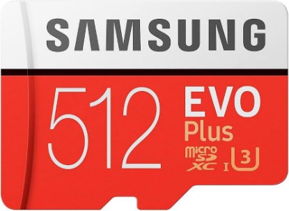 Picture of SAMSUNG 512GB EVO Plus V5 NAND microSD MemoryCard-EOL