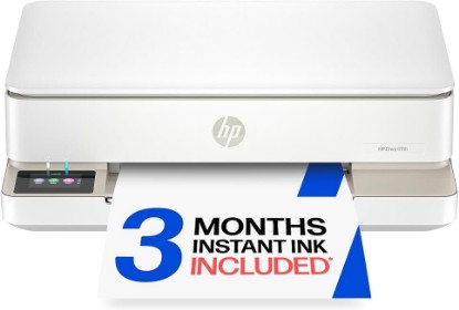 Picture of HP Envy 6155 Wireless All-in-One Color Inkjet Printer, Print, Scan, Copy, Duplex Printing Best-for-Home, 3 Month Trial of Instant Ink Included, AI-Capable (C2WR7A) Portobello ENERGY STAR