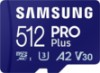 Picture of Samsung PRO Plus Micro SD Card, 512 GB microSDXC, UHS-I U3, MB-MD512SA-IT/EC
